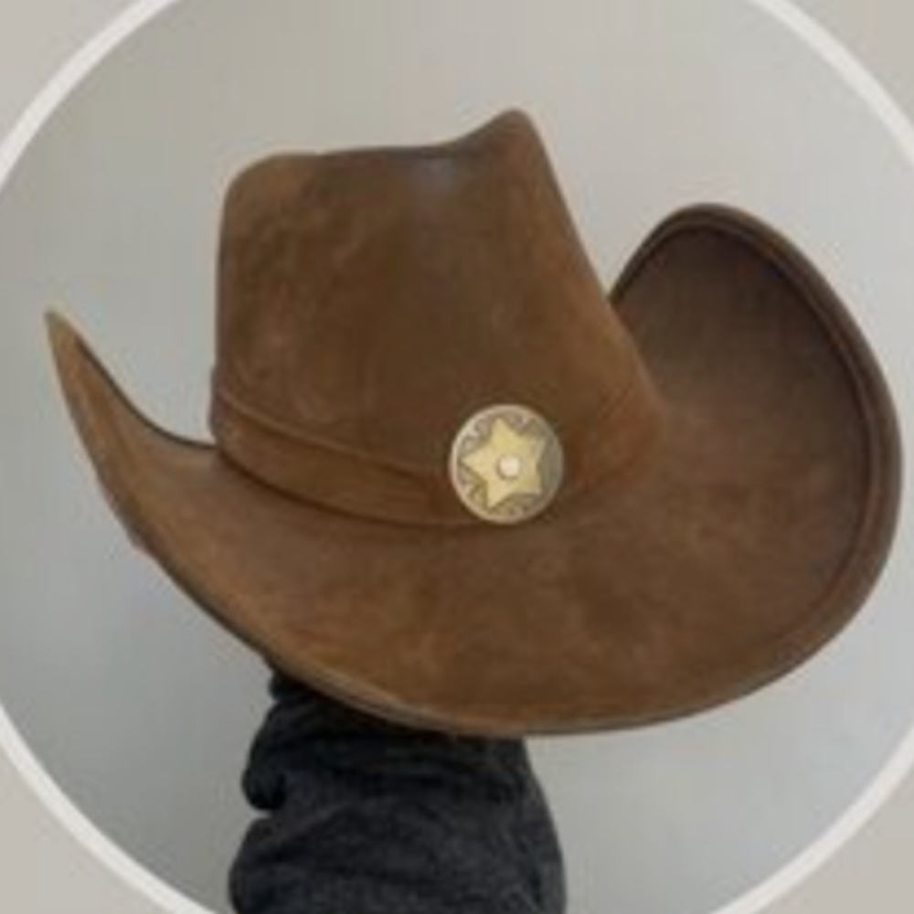 Spirit halloween deluxe Brown Cowboy Hat